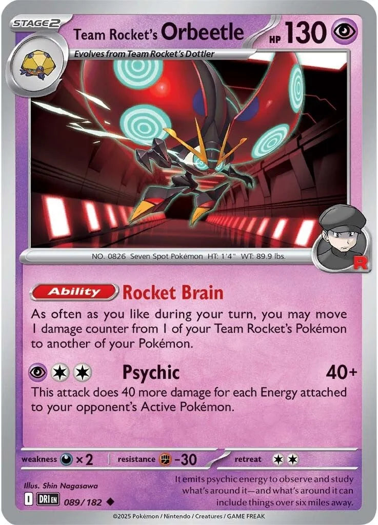 #089 Team Rocket's Orbeetle