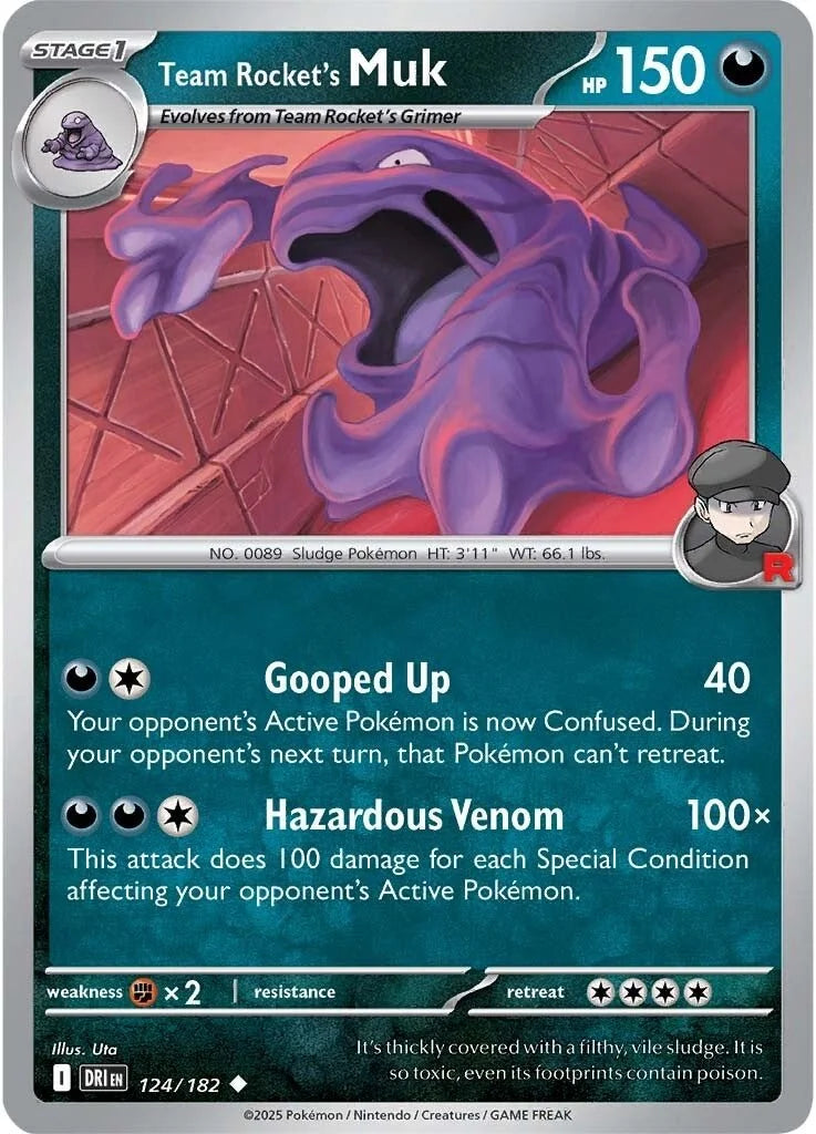 #124 Team Rocket's Muk