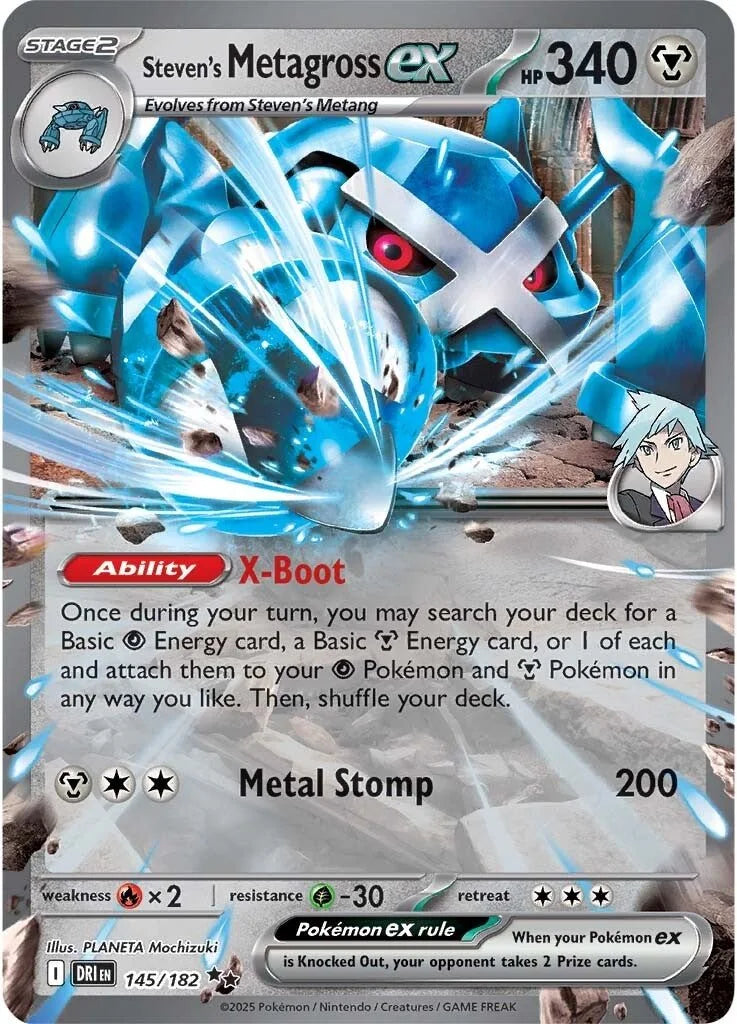 #145 Steven's Metagross EX