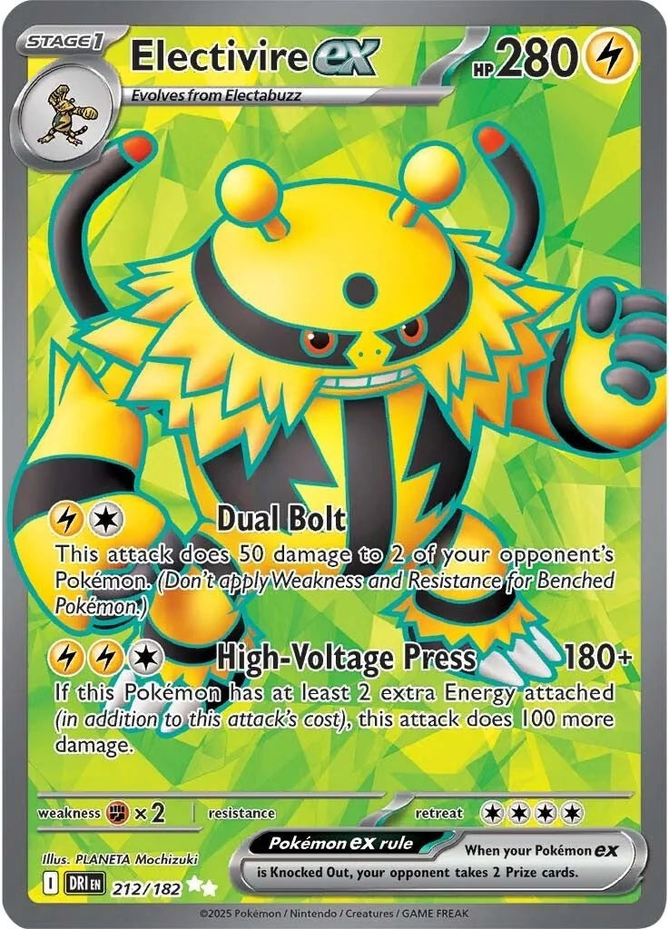 #212 Electivire EX