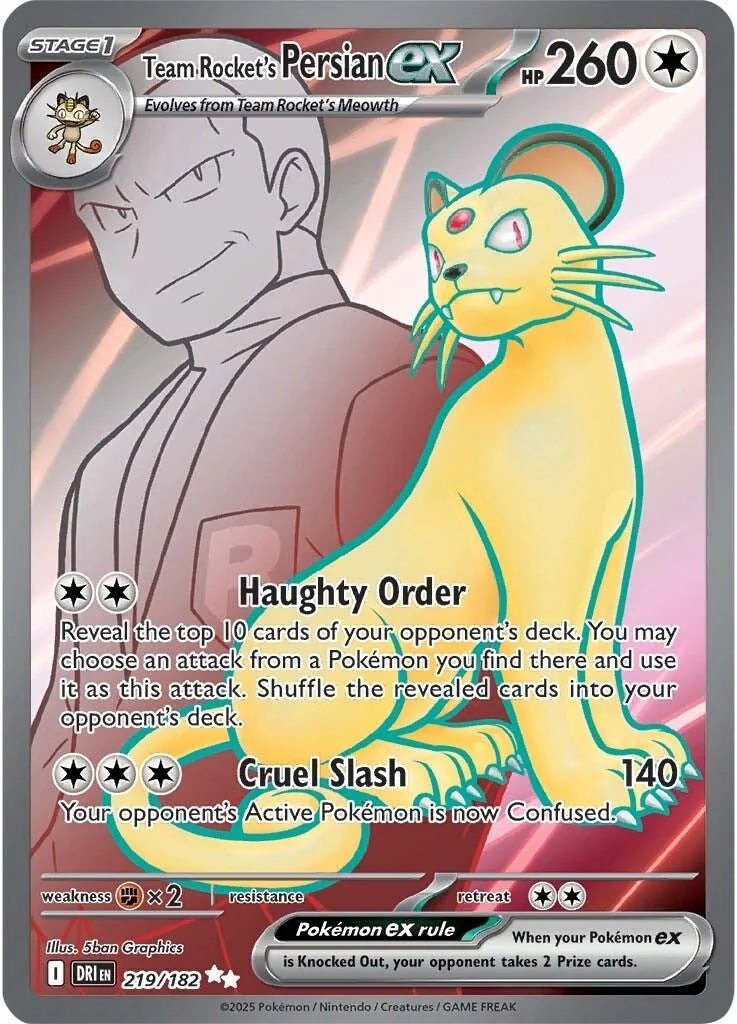#219 Team Rocekt's persian EX