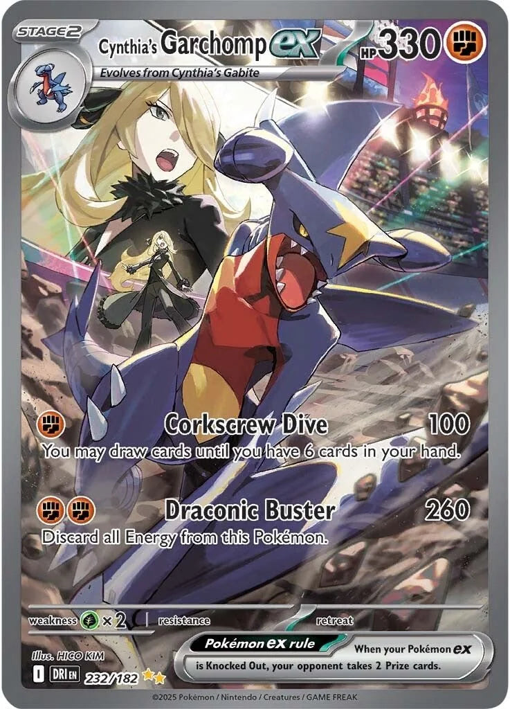 #232 Cynthia's Garchomp EX