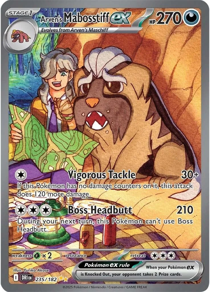 #235 Arven's Mabosstiff EX