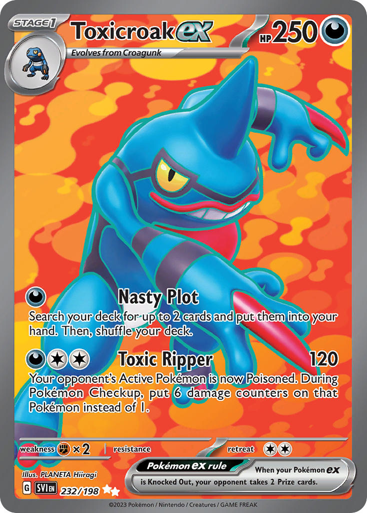 #232 Toxicroak EX