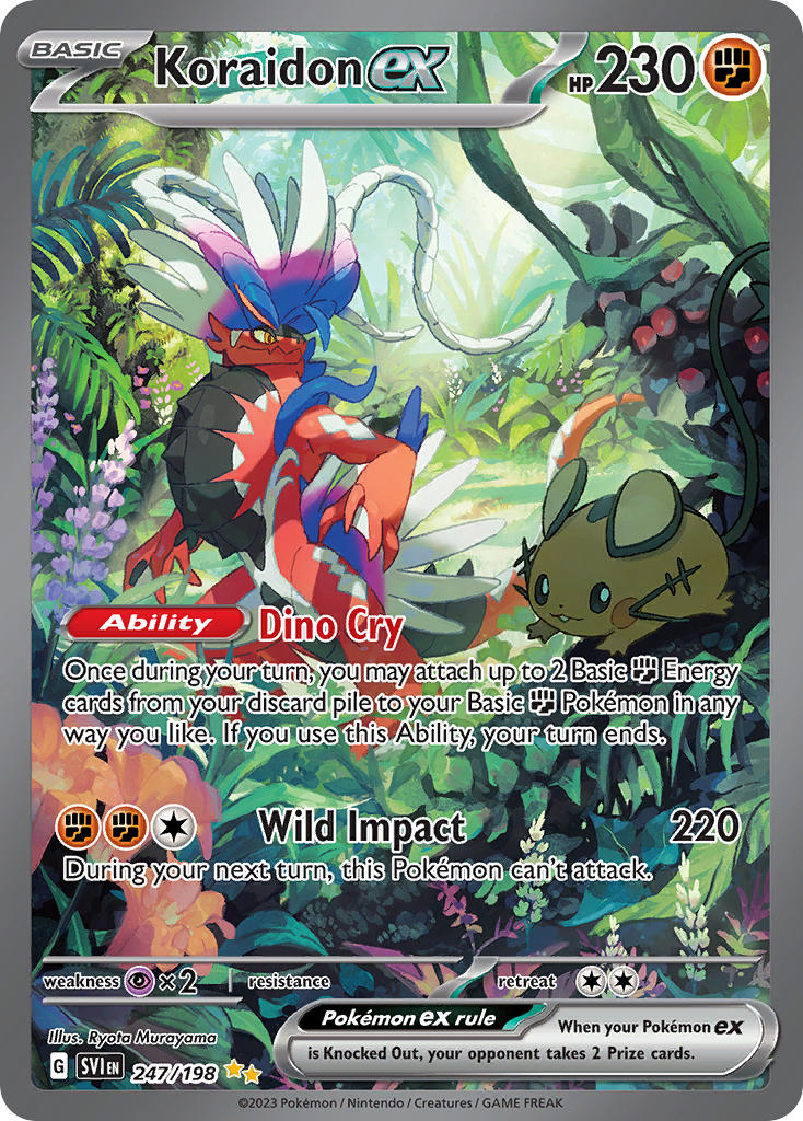 #247 Koraidon EX