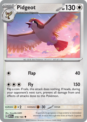 #018 Pidgeot