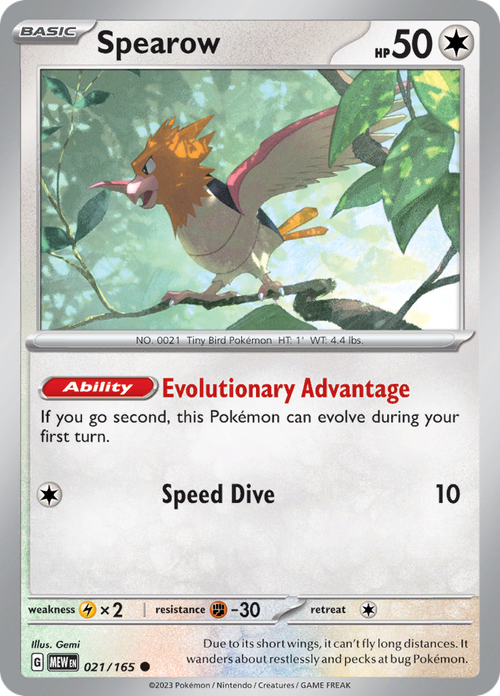 #021 Spearow