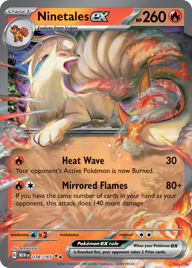 #038 Ninetales EX