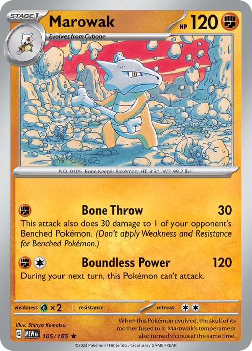 #105 Marowak