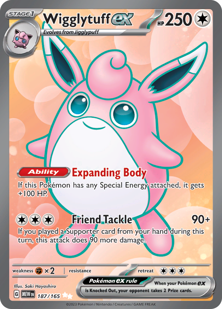 #187 Wigglytuff EX