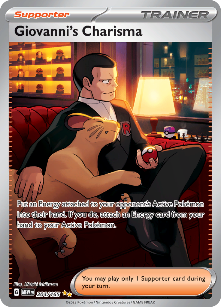 #204 Giovanni's Charisma