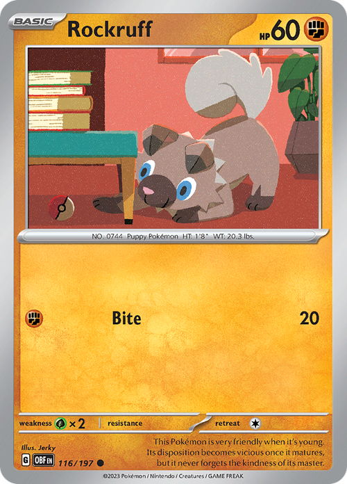 #116 Rockruff