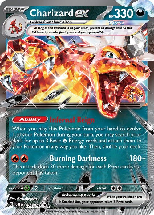 #125 Charizard EX