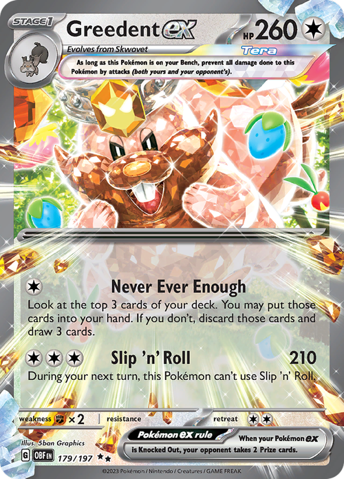 #179 Greedent EX