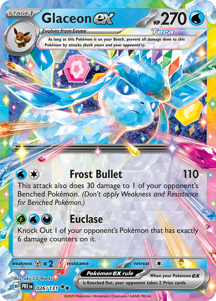 #026 Glaceon EX
