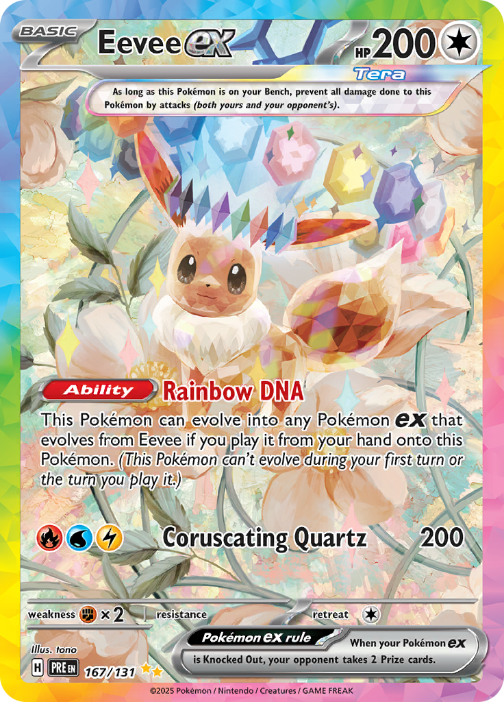 #167 Eevee EX
