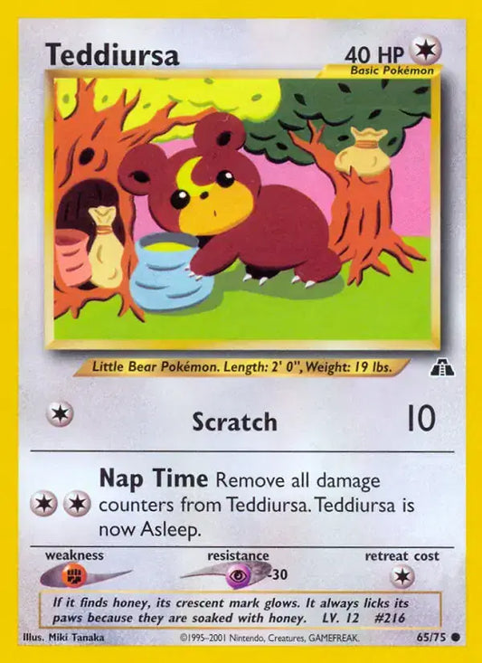 #065 Teddiursa
