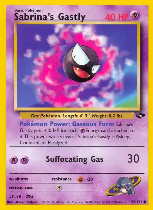 #097 Sabrina's Gastly