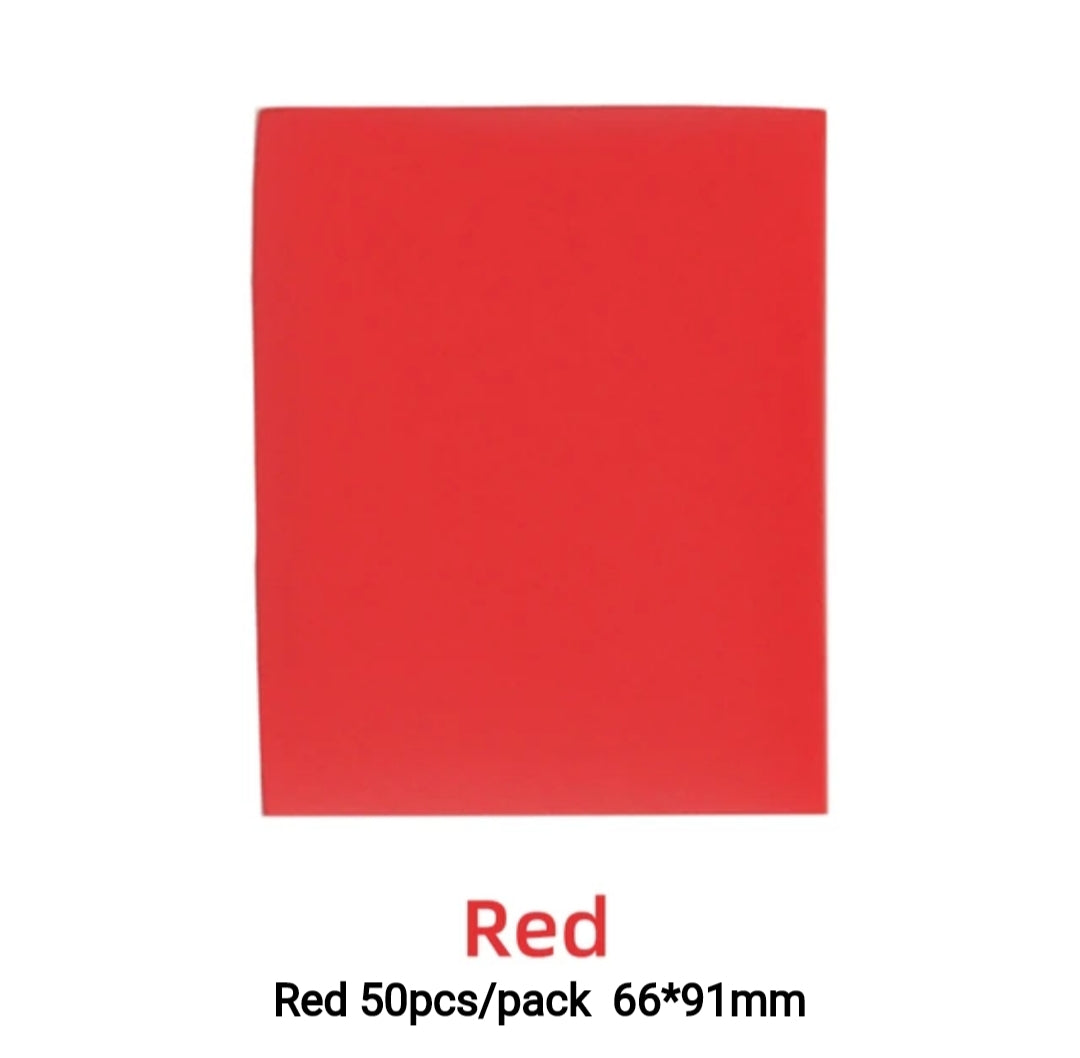 Matte Card Sleeves (50 per pack)