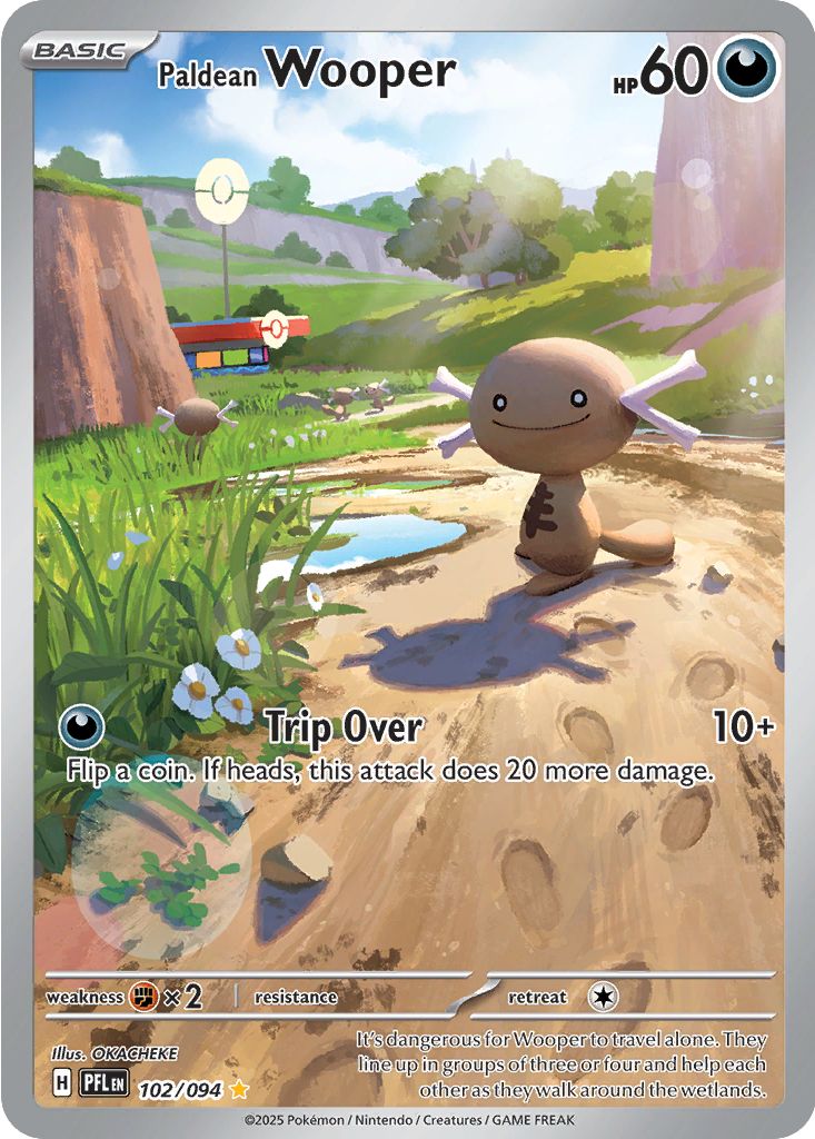 #102 Paldean Wooper
