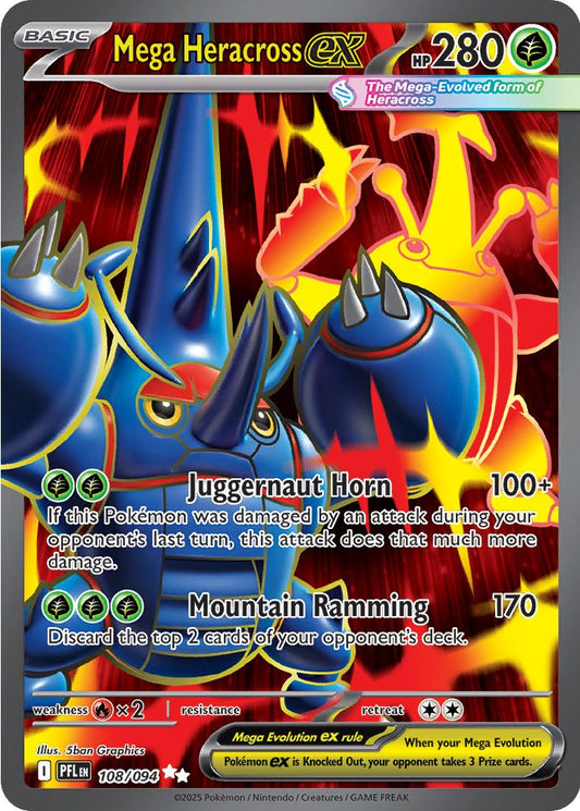 #108 Mega Heracross EX