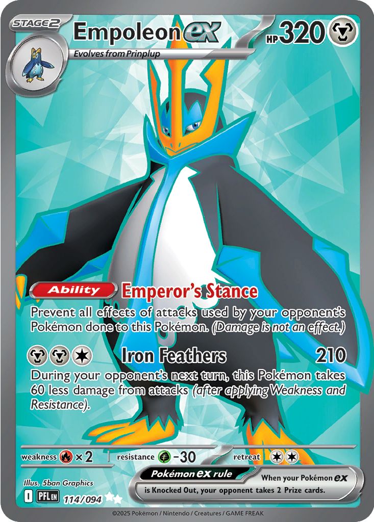 #114 Empoleon EX
