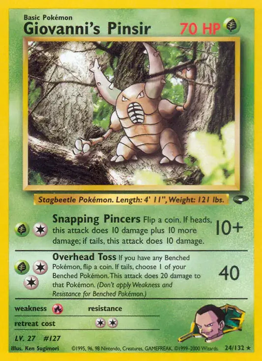 #024 Giovanni's Pinsir