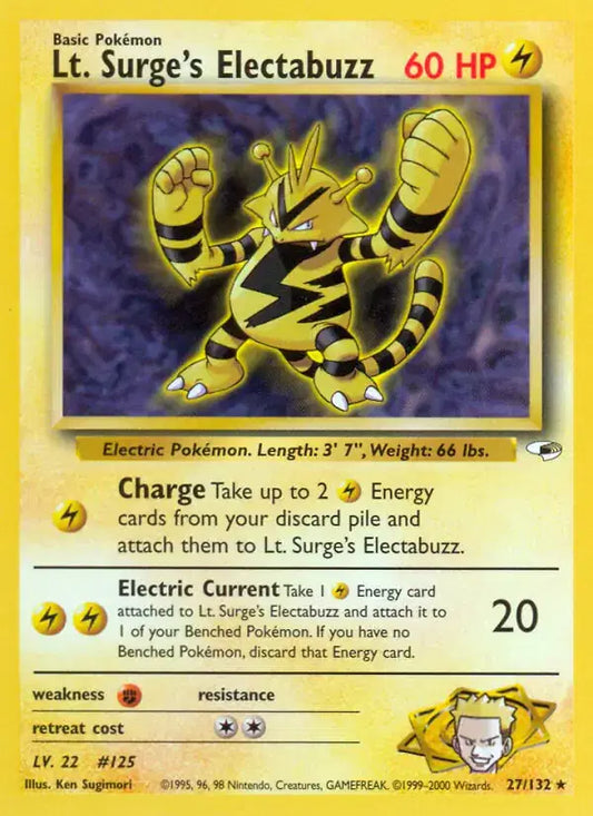 #027 Lt.Surge's Electabuzz