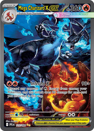 #125 Mega Charizard X EX