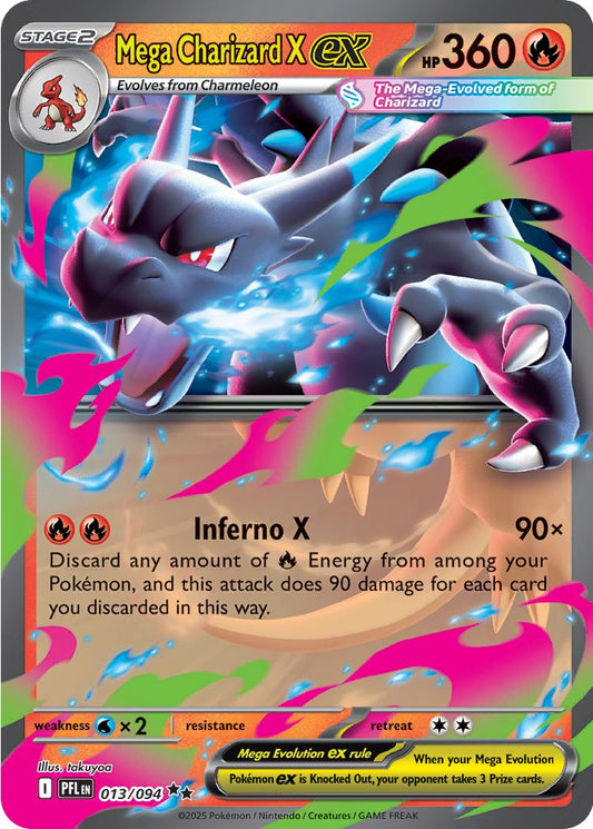 #013 Mega Charizard X EX