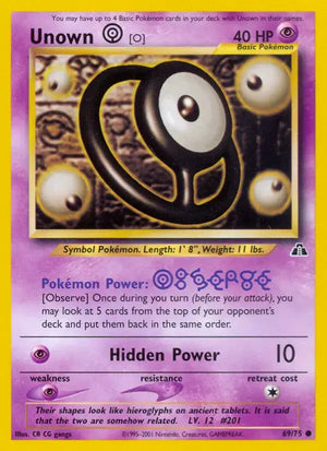 #069 Unown [O]
