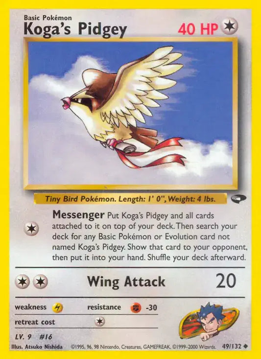 #049 Koga's Pidgey