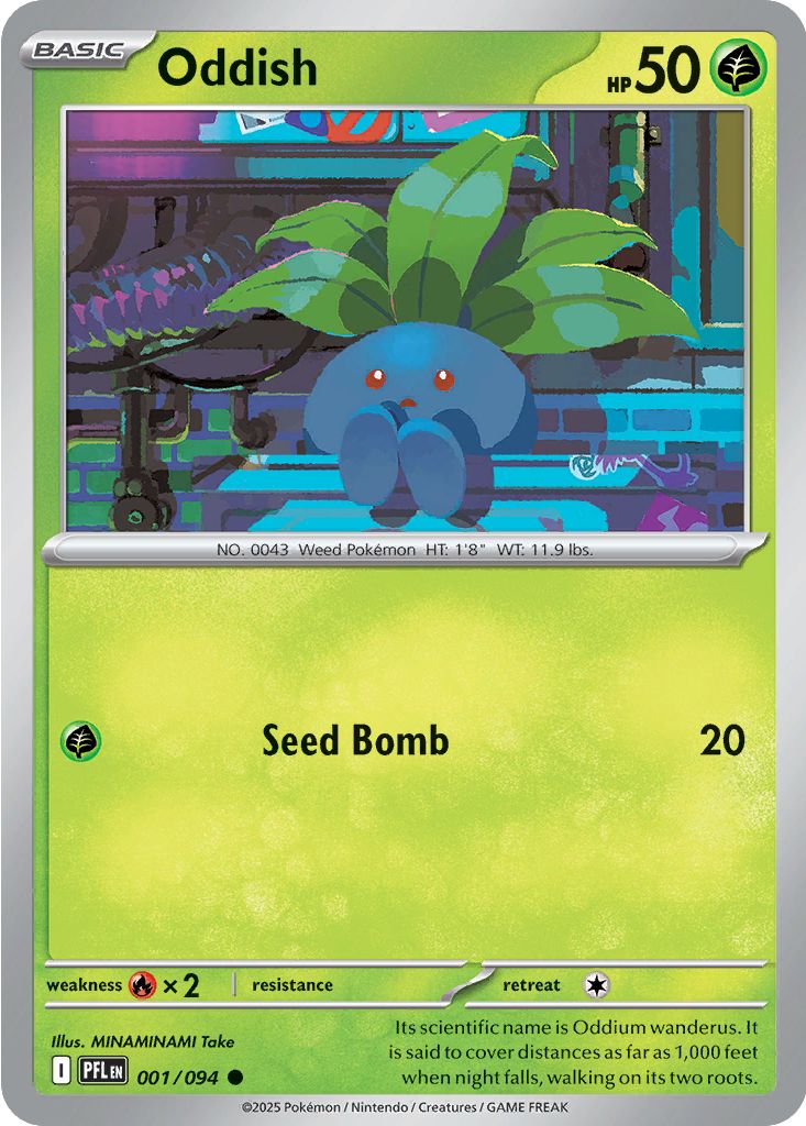 #001 Oddish