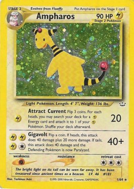 #001 Ampharos