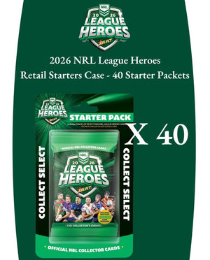 Break #92 - NRL League Heroes Factory Sealed Retail Starters Case