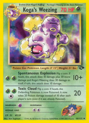 #050 Koga's Weezing