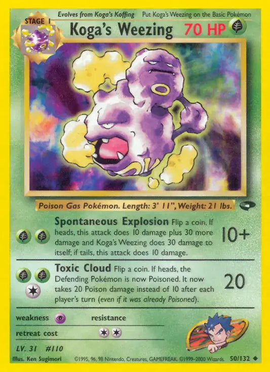 #050 Koga's Weezing
