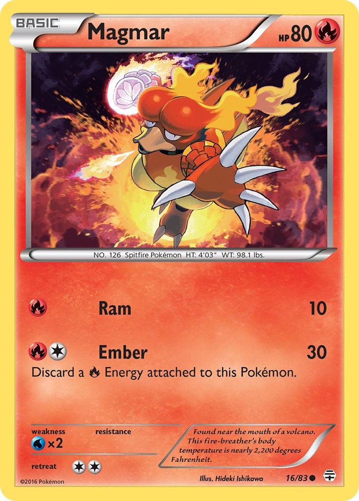 #016 Magmar