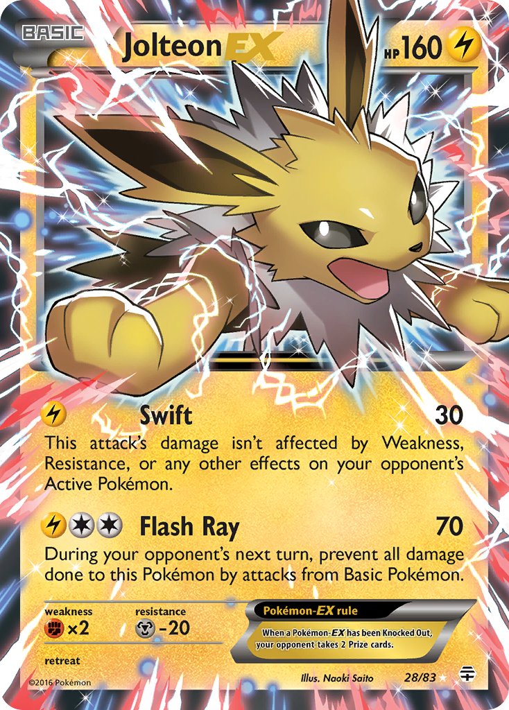 #028 Jolteon-EX
