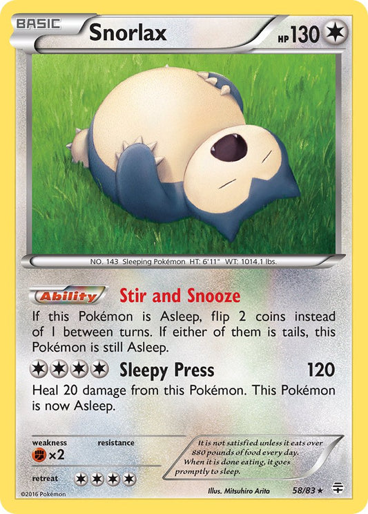#058 Snorlax