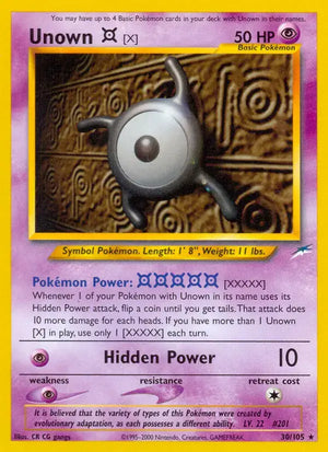 #030 Unown [X]