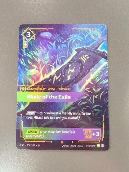 Blade of The Exile #150/167 RAD