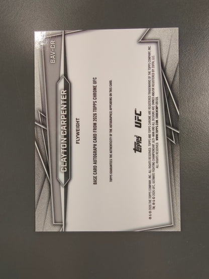 Clayton Carpenter UFC BAV-CR