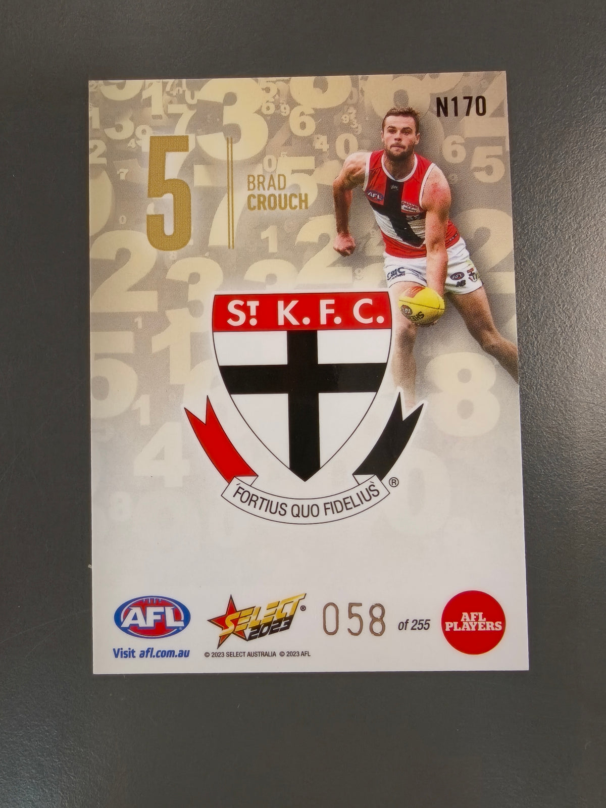 Brad Crouch AFL N170 #058/255