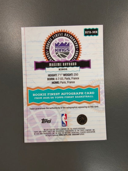 Maxime Raynaud NBA RFA-MR