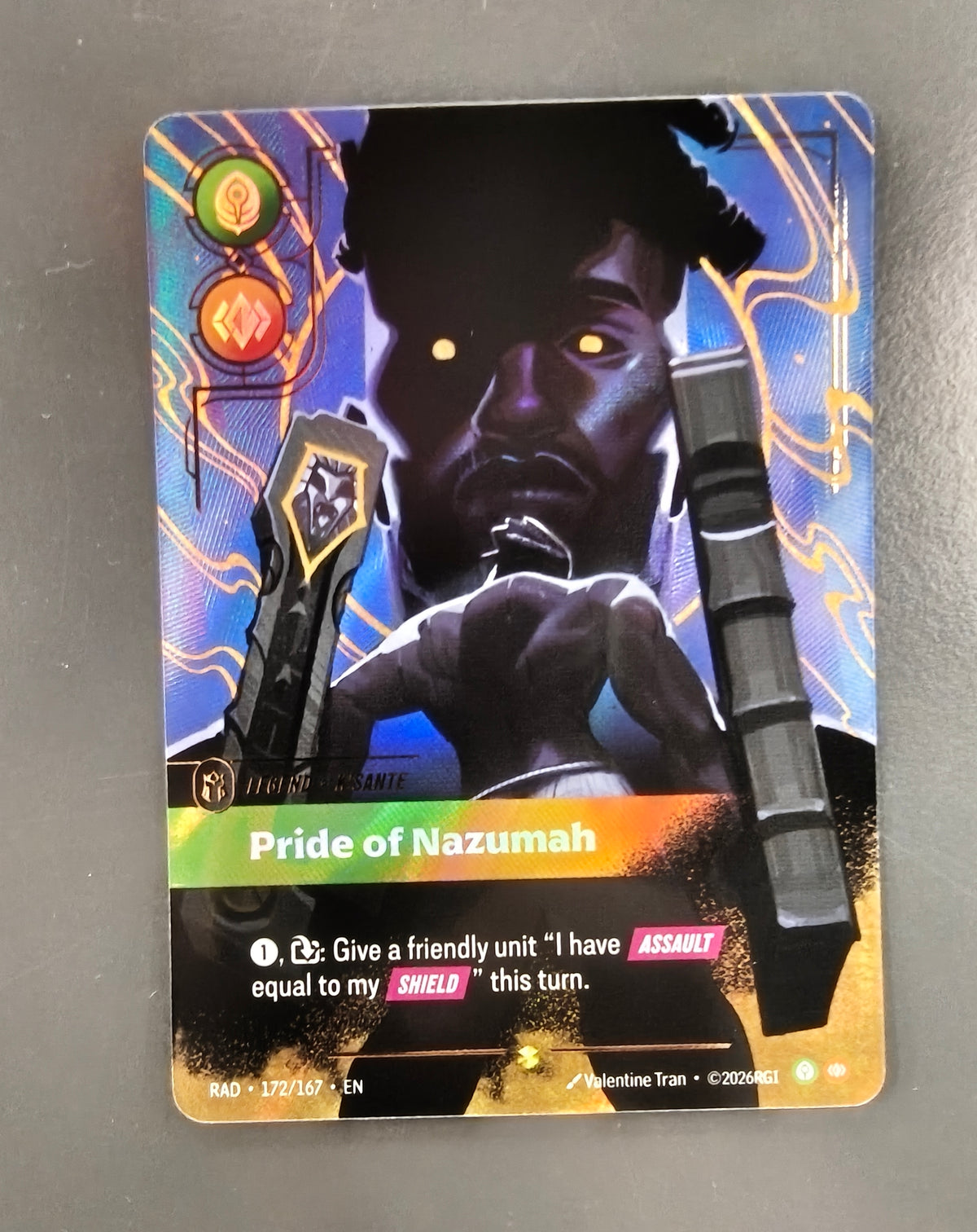 Pride of Nazumah #172/167 RAD