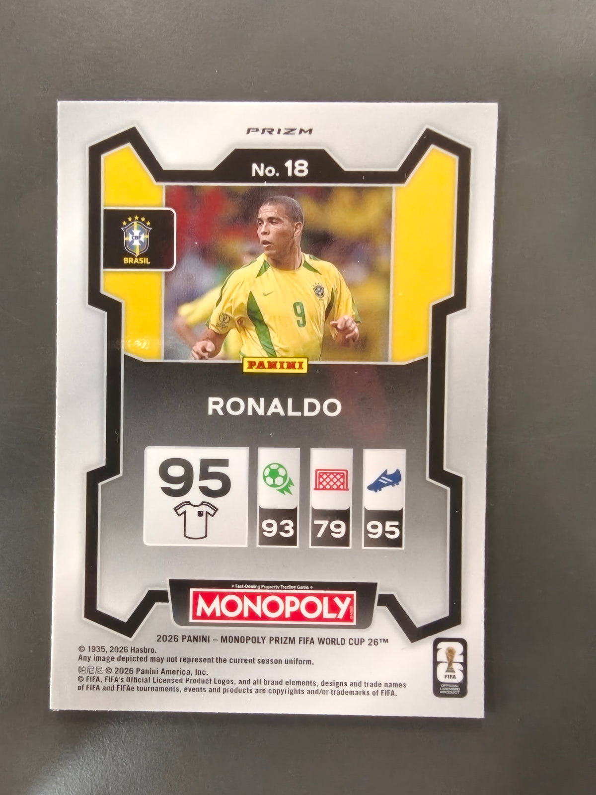 Ronaldo Soccer No.18