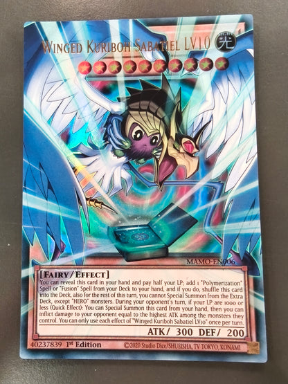 Winged Kuriboh Sabatel LV10 MAMO-EN006