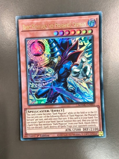 Dark Magician, The Pharaoh's Servant MAMO-EN001