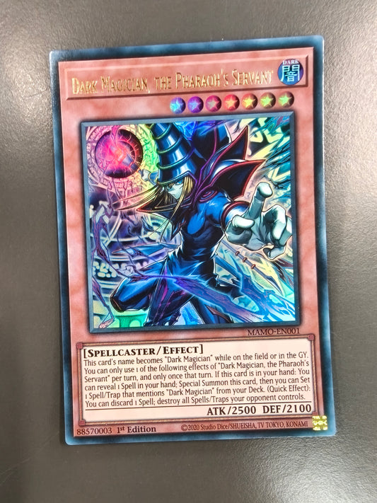 Dark Magician, The Pharaoh's Servant MAMO-EN001